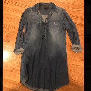 Lucky Brand Denim Shirt Dress